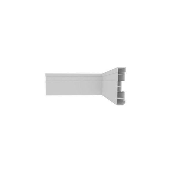 Zócalo PVC Nobre Blanco 7 cm