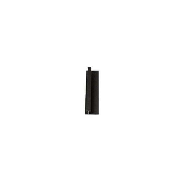 Perfil H para Placa 2,95 m Negro