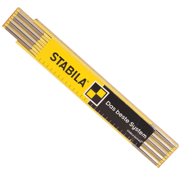 Metro de madera plegable 2,00mt STABILA 607