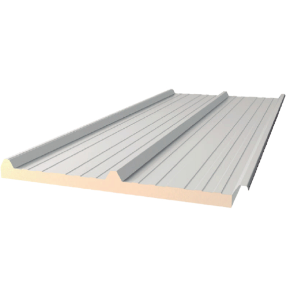 Chapa Aislante Panel Poliuretano Trapez Cielorraso Blanco 30