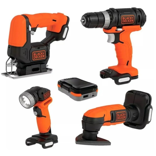 Combo Herramientas a Bateria Project Pack Black + Decker