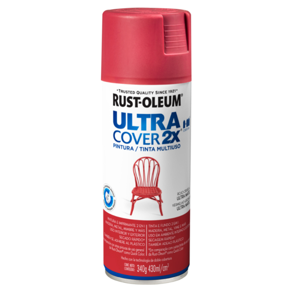 Pintura Aerosol Ultra Mate Rust Oleum Ultra Cover