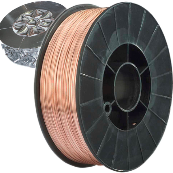 Rollo Alambre Mig Mag P/ Soldar Con Gas Magmaweld 5KG 0.8 mm