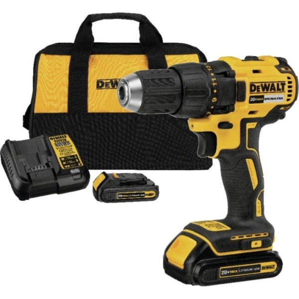 Taladro Atornillador 2 Baterías 20 v Dewalt DCD777D2