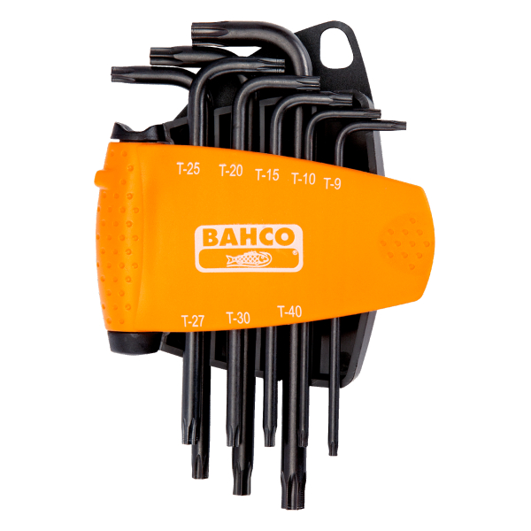 Juego 8 Llaves Allen Torx Largas T9 a T40 Bahco