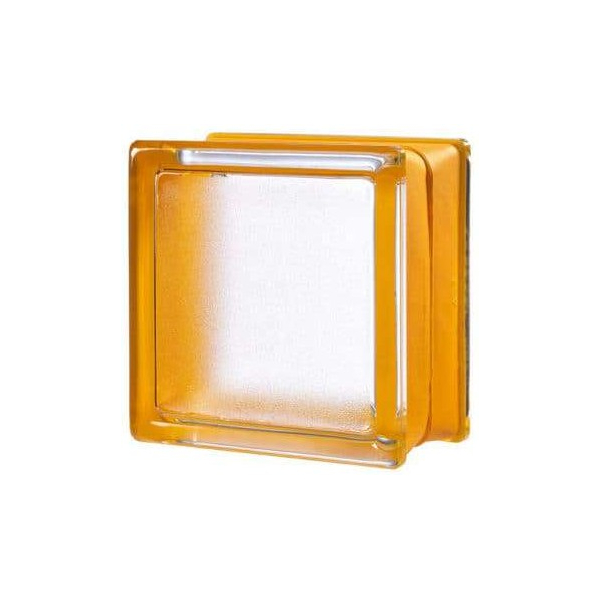 Ladrillo de Vidrio Esmerilado Mini APRICOT (Amarillo)