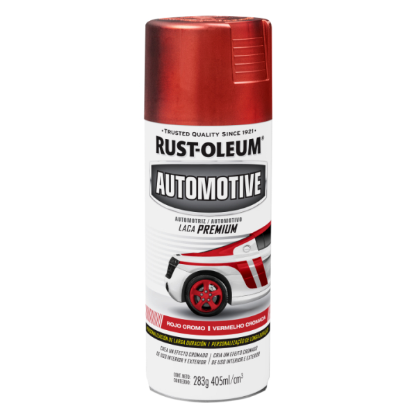 Laca Premium Rojo Cromo Automotive Rust Oleum