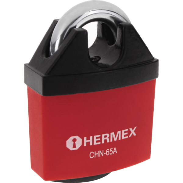 Candado Hierro 65mm Gancho Protegido Hermex CHN-65A