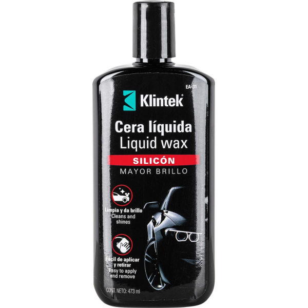 Cera Líquida Con Silicona Autos Klintek Pack 6 x 473ml