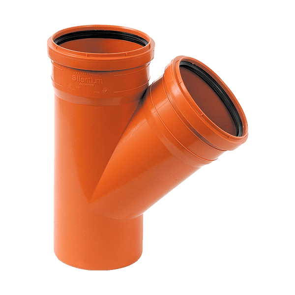 Ramal Y de PVC 250mm MH con Junta Elástica