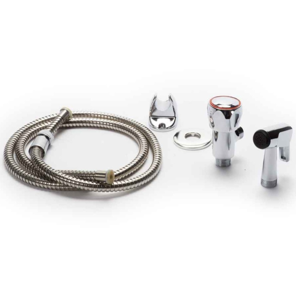 Ducha Higiénica Bidet Cromada Agua Fría Goldex