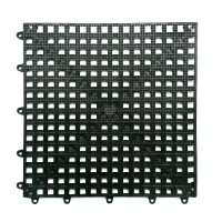 Acqua Kap 30 x 30 cm Negro Kit con 6 piezas