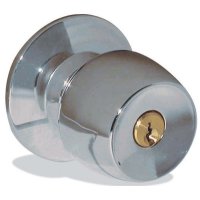 Cerradura de Pomo Copa Cromado sin Llave BEST VALUE