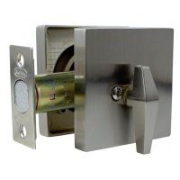 Cerradura Auxiliar Tubular Satinada con Llave BEST VALUE
