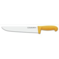 Cuchillo Carnicero 12" (30 cm) Mango Amarillo 3 Claveles 1388