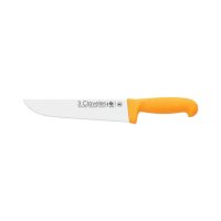 Cuchillo Carnicero 8" (20 cm) Mango Amarillo 3 Claveles 5628