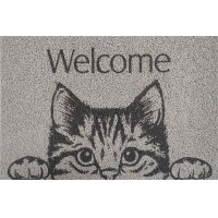 Felpudo Vinil Pet Welcome Cat 60 x 40 cm
