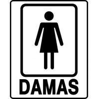 Letrero «Damas» Best Value