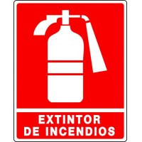 Letrero «Extintor de Incendio» Best Value