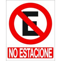 Letrero «No Estacione» Best Value