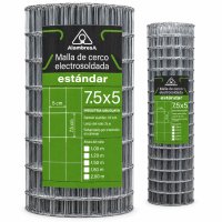 Malla Electrosoldada Cerco ALAMBRESA Estándar 1,9mm 7,5x5cm