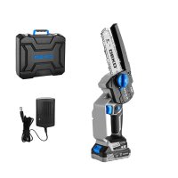 Mini Motosierra Podadora a Batería 6" 20V con Batería y Cargador Deko DKCHS204BL-06