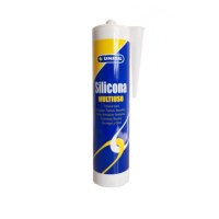 Silicona Acética Multiuso Blanca 280 ml UNISIL