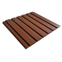 Tablilla PVC Ripado Marrón 7 mm 6,02 m