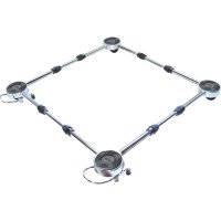 Soporte con Ruedas para Electrodomésticos Grandes Cromado Quality