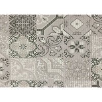 Tropical Azulejo Gris 43 x 65 cm