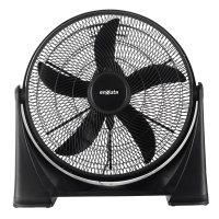 Turbocirculador de Aire 50 cm Diámetro de Piso o Pared Negro Enxuta VTENX920N