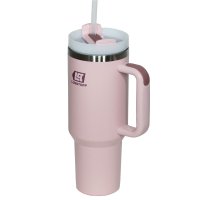 Vaso Termico 1,2 L con Tapa Rosa