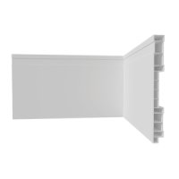 Zócalo PVC Nobre Blanco 15 cm