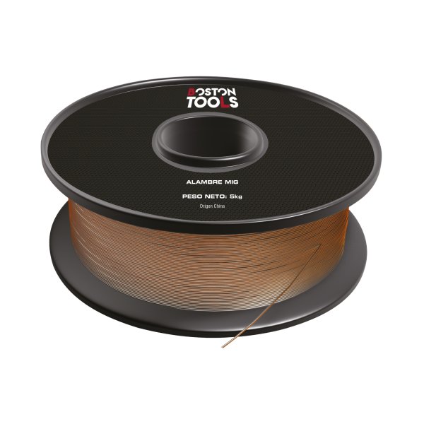 Alambre MIG ER70S-6 0.6mm Rollo 5KG