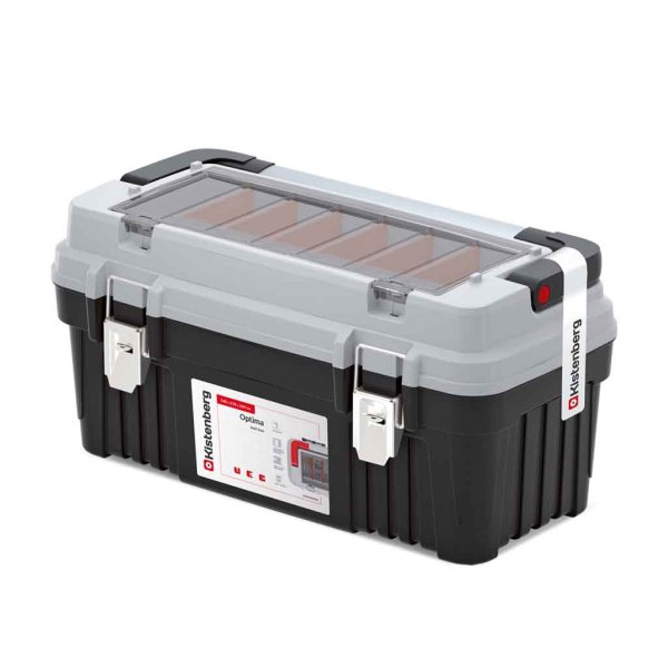 Caja para Herramientas Optima 54 x 28 x 27 cm Asa de Aluminio Kistenberg KOPA5530SM-4C