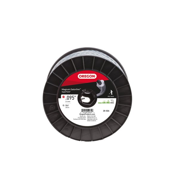 Tanza Trenzada 2,4 mm Magnum Gatorline Supertwist Rollo 3 lb Oregon 20-026