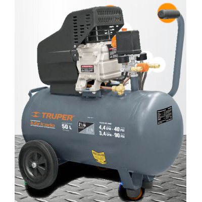 Compresor de Aire Industrial Truper 50LT