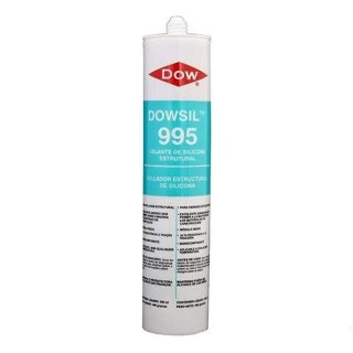 Sellador Estructural 300 ml Negro DOW