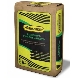 Adhesivo para Porcelanato Pennsylvania 25 kg