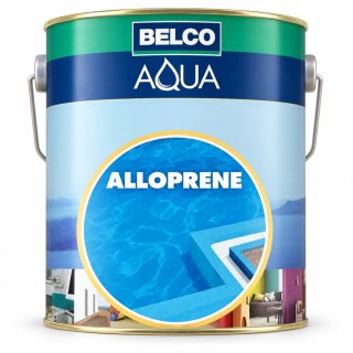 Pintura ALLOPRENE Caucho Clorado Azul Cielo Aqua Belco 18lt
