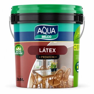 Pintura Superlavable Antibacterial Mate Aqua Belco 1lt
