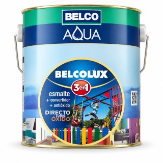 Esmalte 3 En 1 Amarillo Cromo Brillante BELCOLUX Aqua Belco 3,6lt