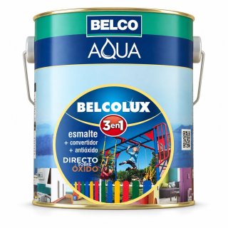 Esmalte 3 En 1 Marfil Champagne Brillante BELCOLUX Aqua Belco 3,6lt