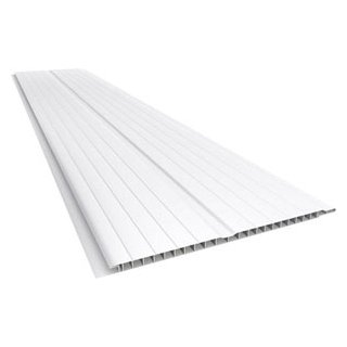 Tablilla PVC Blanco Gemini Frisado 10 mm