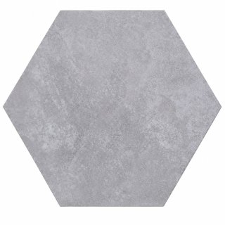 Cerámica Hexagonal 20x23cm Cimento (Gris) CERAL