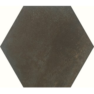 Cerámica Hexagonal 20x23cm Corten (Marrón) CERAL