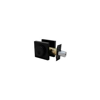 Cerradura Auxiliar Negra con Llave BEST VALUE