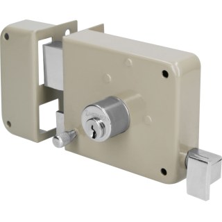Cerradura sobreponer puerta izquierda Hermex Basic CS-75IP