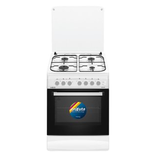 Cocina Supergas 4 Hornallas Blanca con Termocupla 60x60 Enxuta CENX5642W