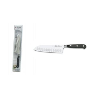Cuchillo Santoku Alveolado Forjado 6,5" (17 cm) Forgé 3 Claveles 1565